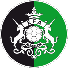 Sports FootBall Club France Logo Nouvelle-Aquitaine 23 - Creuse Entente du Football Aubussonnais 