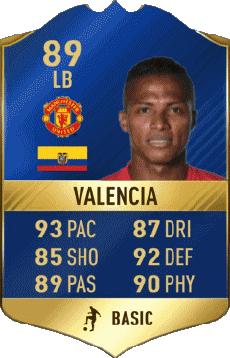 Multimedia Videospiele F I F A - Karten Spieler Ecuador Antonio Valencia 