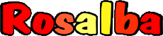 Vorname WEIBLICH - Italien R Rosalba 