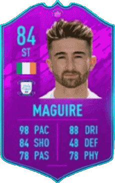 Multimedia Vídeo Juegos F I F A - Jugadores  cartas Irlanda Sean Maguire 