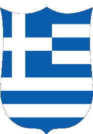 Drapeaux Europe Grèce Forme 