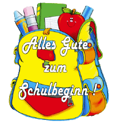 Nachrichten Deutsche Alles Gute zum Schulbeginn Transparenter Hintergrund 005 