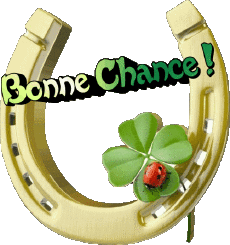 Messages French Bonne Chance Transparent Background 08 