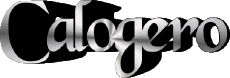 First Names MASCULINE - Italy C Calogero 