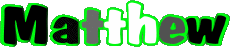 Vorname MANN - UK - USA - IRL - AUS - NZ M Matthew 