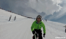 Humor -  Fun Sports Ski Water Slide Fun Win 