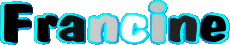 Nome FEMMINILE - Francia F Francine 