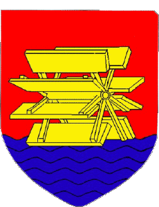 Banderas Francia Departamentos - Ciudades 37 VEIGNE 