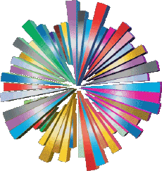 Messages Italien Buon Compleanno Astratto - Geometrico Fond Transparent 007 