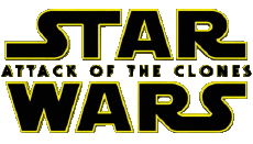 Multi Media Movies International Star Wars Episode 02 Attack of the Clones  Logo 
