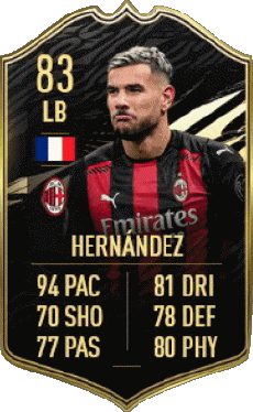 Multi Média Jeux Vidéo F I F A - Joueurs Cartes France Theo Hernández 