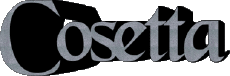 Prénoms FEMININ - Italie C Cosetta 
