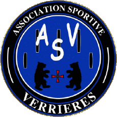 Sports FootBall Club France Logo Grand Est 10 - Aube AS VERRIERES 