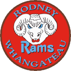 Deportes Rugby - Clubes Mundo - Logotipo Nueva Zelanda R RODNEY RAMS 