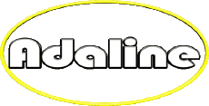 Prénoms FEMININ - UK - USA A Adaline 