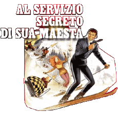 Multimedia Películas Internacional James Bond 007 Al Servicio secreto de su Majestad Logotipo Italiano 