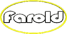 First Names MASCULINE -  UK - USA - IRL - AUS - NZ F Farold 