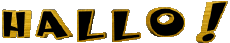 Messages German Hallo Rotation 