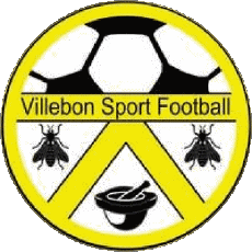 Sports FootBall Club France Logo Ile-de-France 91 - Essonne Villebon SF 