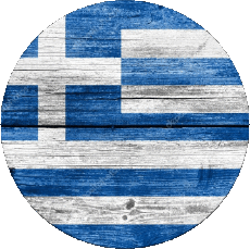 Flags Europe Greece Round 