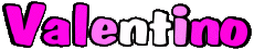 Prénoms MASCULIN - Italie V Valentino 