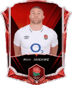 Sports Rugby - Joueurs Angleterre Nick Isiekwe 