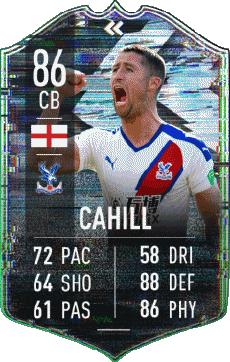 Multimedia Videospiele F I F A - Karten Spieler England Gary Cahill 