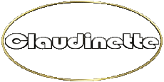 Prénoms FEMININ - France C Claudinette 