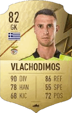 Multimedia Videogiochi F I F A - Giocatori carte Grecia Odisseas Vlachodimos 