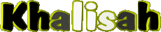 Nome FEMMINILE - Maghreb Musulmano K Khalisah 