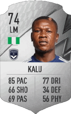 Multimedia Videospiele F I F A - Karten Spieler Nigeria Samuel Kalu 