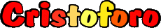 Nombre MASCULINO - Italia C Cristoforo 