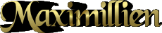 Vorname MANN - Frankreich M Maximillien 