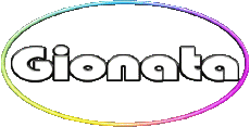 Vorname WEIBLICH - Italien G Gionata 