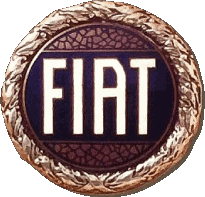 1925-Transporte Coche Fiat Logo 1925