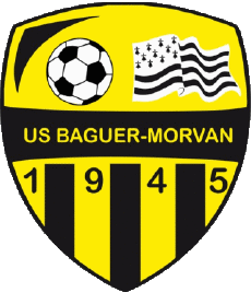 Sports FootBall Club France Logo Bretagne 35 - Ille-et-Vilaine US Baguer Morvan 