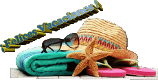 Messages Spanish Felices Vacaciones Transparent Background 05 