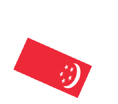 Fahnen Asien Singapur Kugel - Würfel 