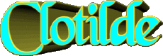 Vorname WEIBLICH - Frankreich C Clotilde 