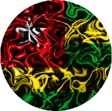 Drapeaux Afrique Togo Rond 