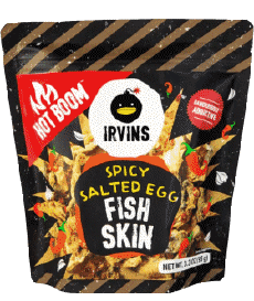 Food Snack - Chips - Crips Singapore Irvins Salted Egg 