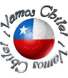 Messages Espagnol Vamos Chile Fútbol 