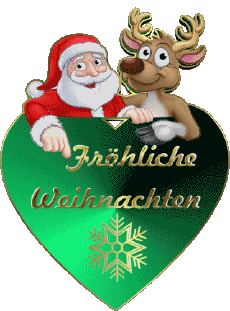 Messagi Tedesco Fröhliche  Weihnachten Serie 06 