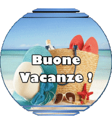 Messages Italien Buone Vacanze Fond Transparent 02 