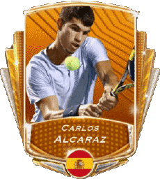 Sport Tennisspieler Spanien Carlos Alcaraz 