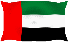 Flags Asia United Arab Emirates Waving 