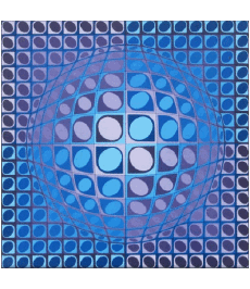 Humor -  Fun Künstler Maler Victor Vasarely 