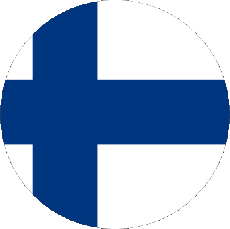 Drapeaux Europe Finlande Rond 