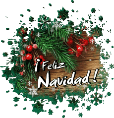 Mensajes Español Feliz Navidad Serie 06 