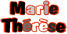 Nome FEMMINILE - Francia M Composto Marie Thérèse 